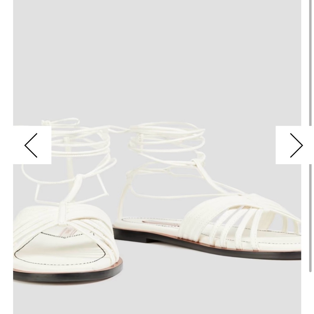 Zimmermann Lace-Up Sandals
